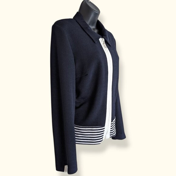 🍁V. Michael Phillip Lightweight Zip Jacket - Picture 2 of 8